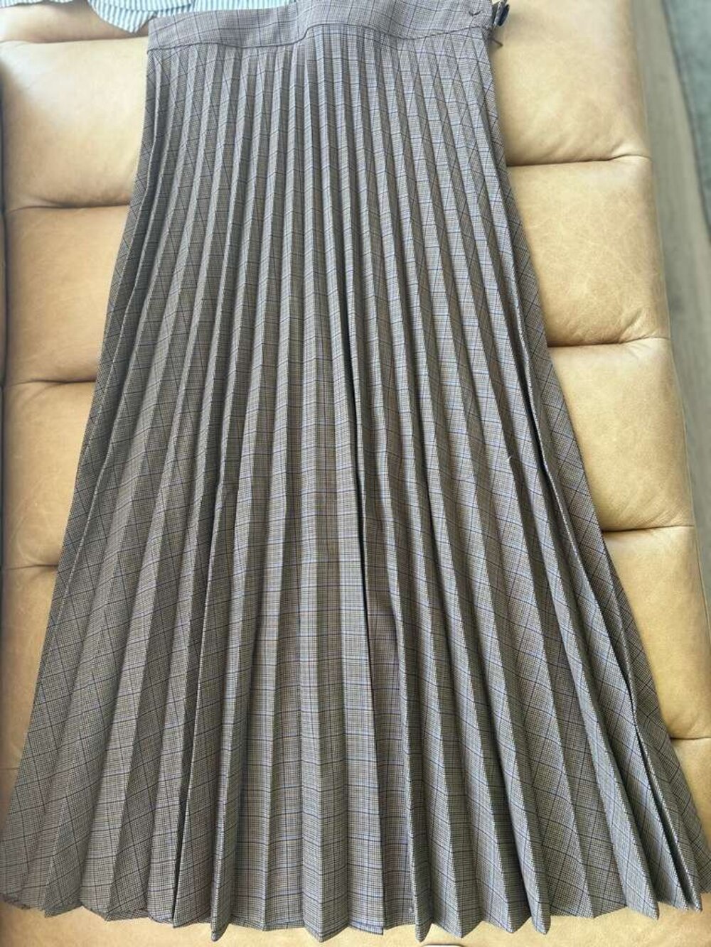 Marco Polo Plaited Midi Skirt